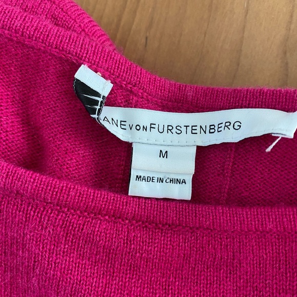 DVF Oversized Cashmere Blend Sweater - Picture 4 of 4